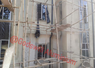 aluminium profiles windows in onitsha